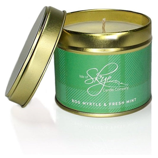 Fresh Mint & Bog Myrtle Scottish Range Tin