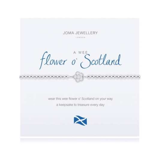 A Wee Flower O`Scotland Bracelet