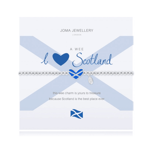 A Wee I Love Scotland Bracelet