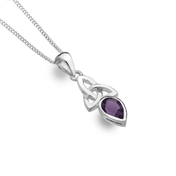 Celtic 2025 amethyst necklace