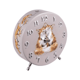 Mantel Clock - Fox