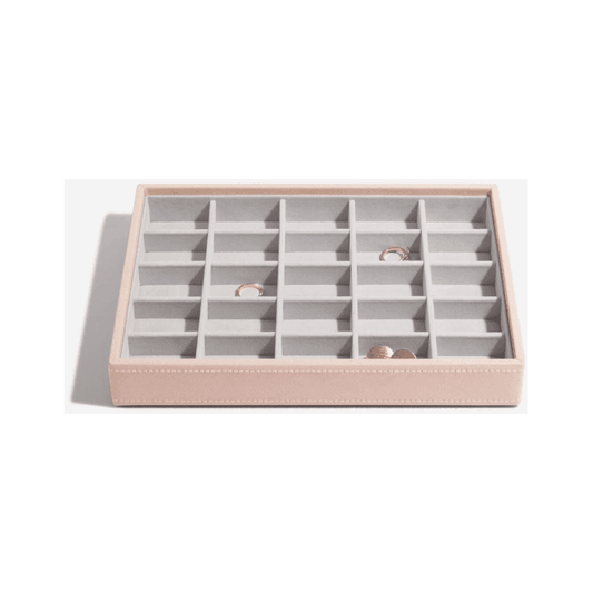 Medium Classic Jewellery Box Trinket Layer in Blush Pink