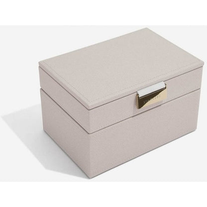 Mini Classic Jewellery Box in Taupe