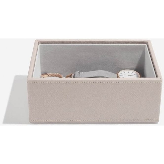 Mini Classic Jewellery Box in Taupe