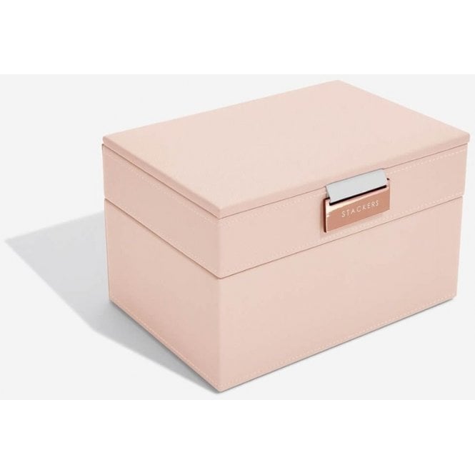 Mini Classic Jewellery Box in Blush Pink