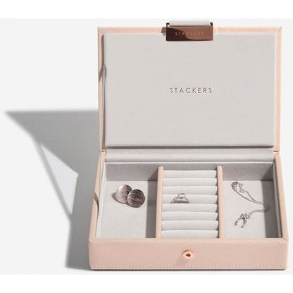 Mini Classic Jewellery Box in Blush Pink