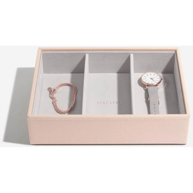 Medium Classic Jewellery Box in Blush Pink