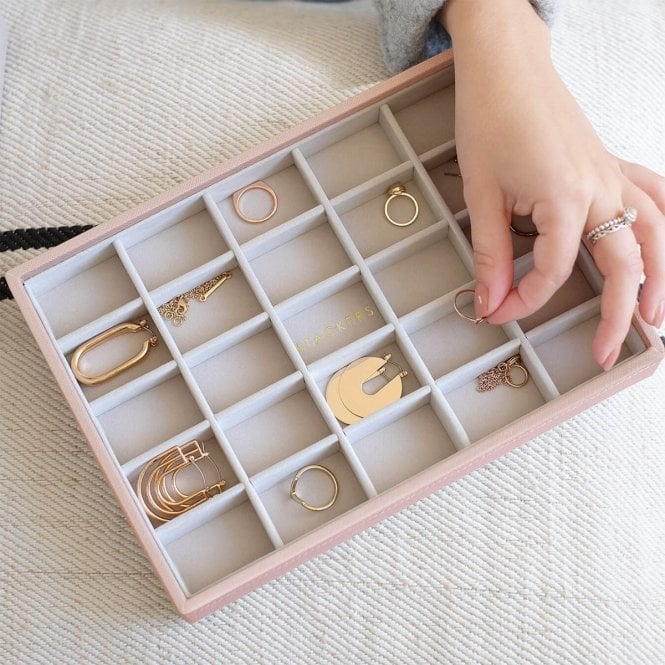 Medium Classic Jewellery Box Trinket Layer in Blush Pink