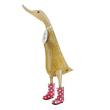 Spotty Welly Ducklet - Pink