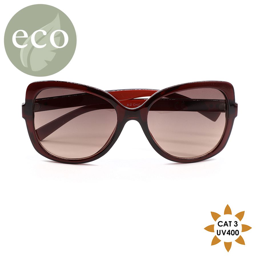 Retro Burgundy ECO Sunglasses