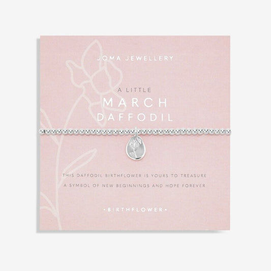 Birthflower A Little 'March' Bracelet