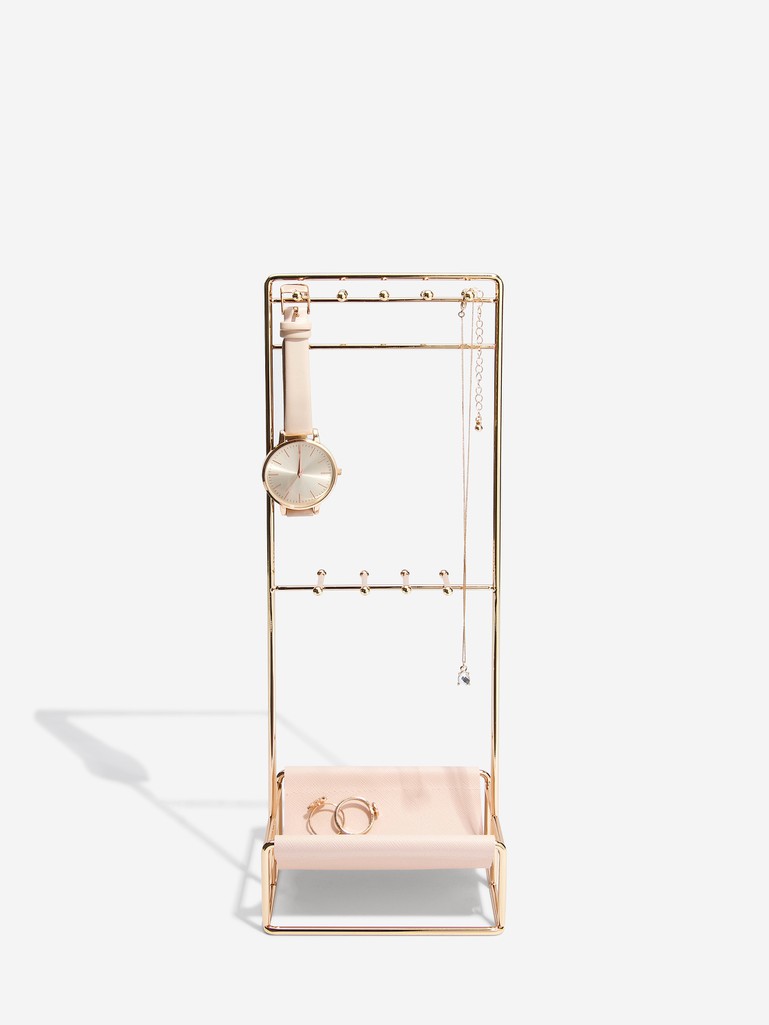 Blush Pink Tall Jewellery Hanger