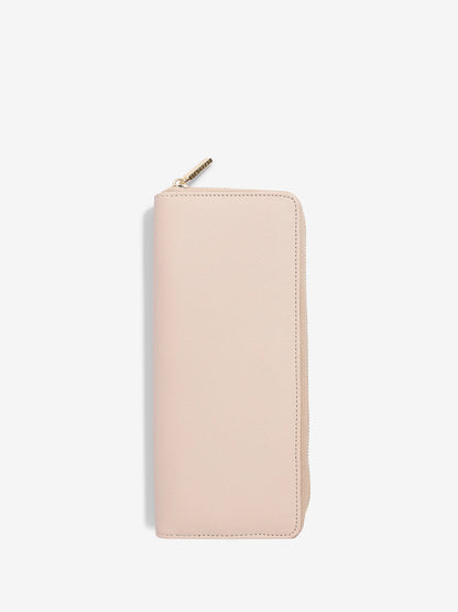 Jewellery Roll in Blush Pink