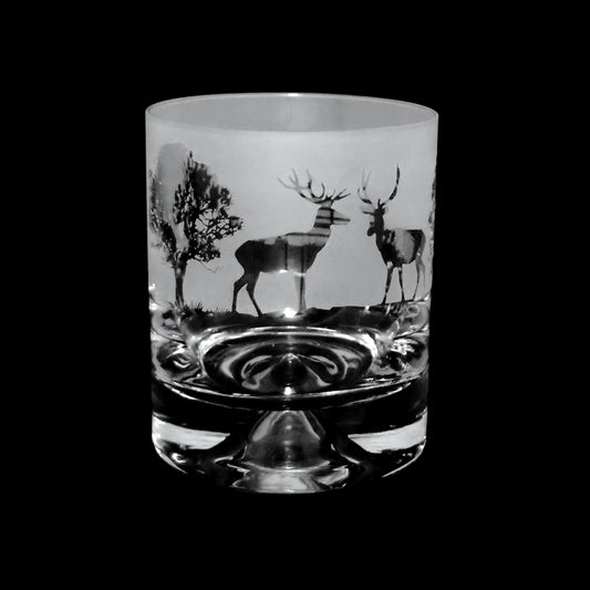 Woodland Scene Whisky Tumbler