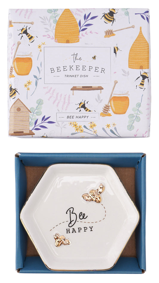 The Beekeeper Bee Happy Dish