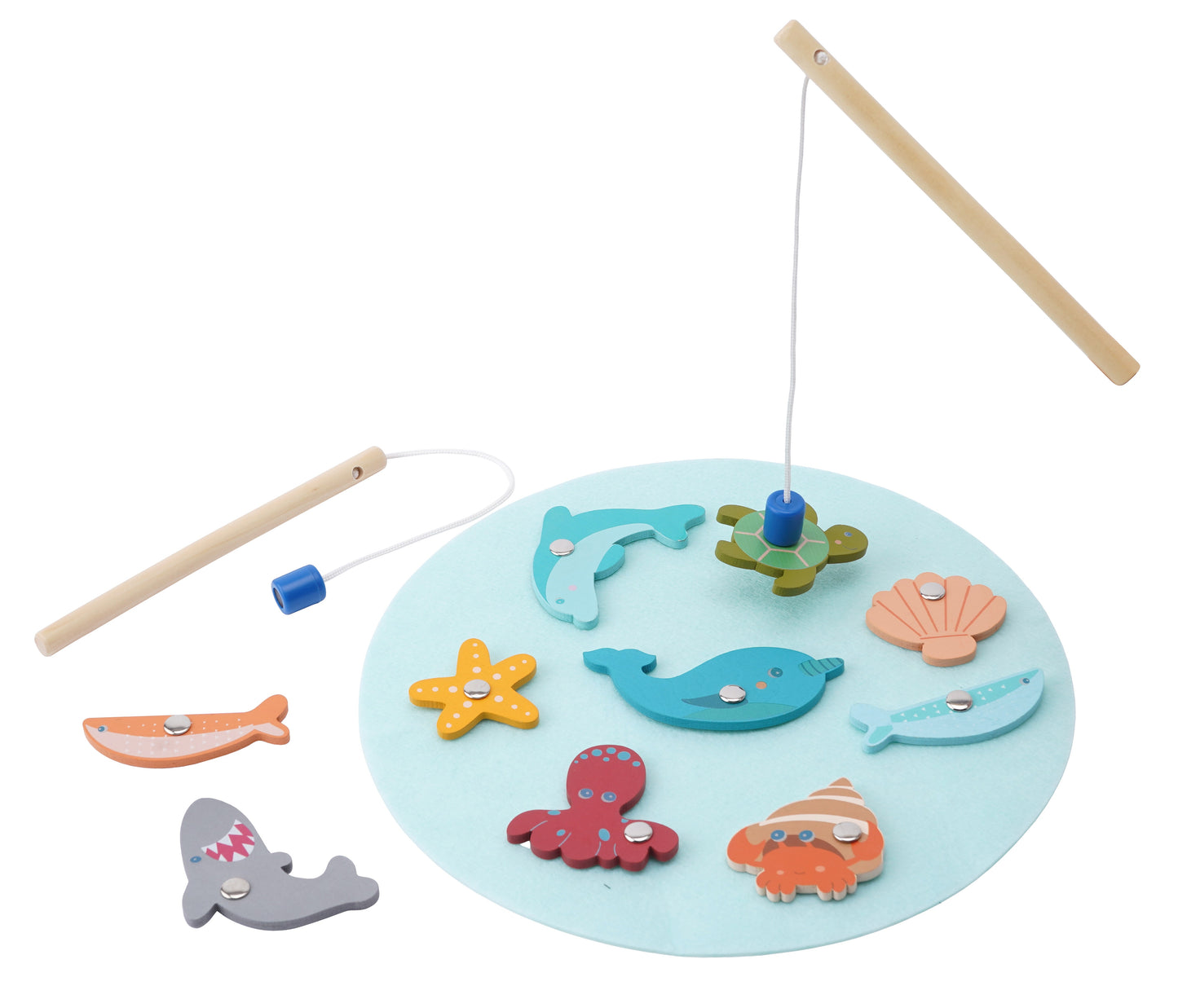 Wooden Fishing Game