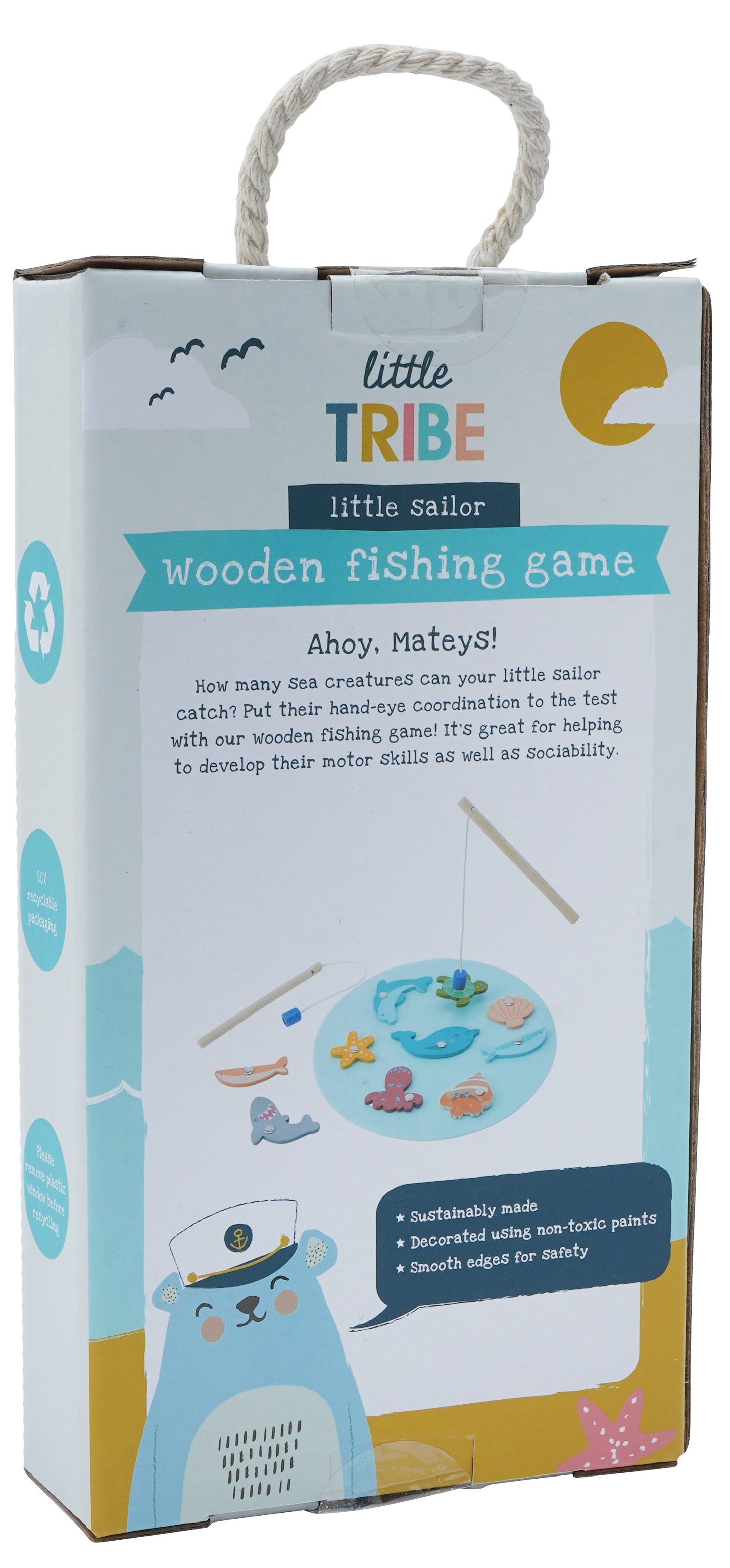 Wooden Fishing Game