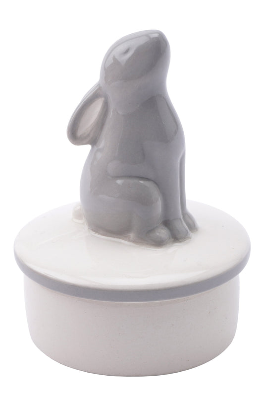 Stargazing Hare Trinket Pot