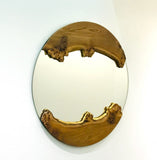 Elm Gold Moon Mirror