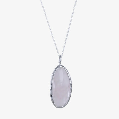 Rose Quartz Gem Necklace