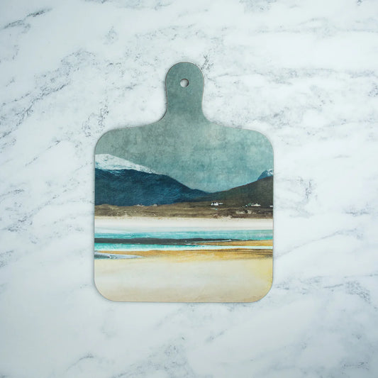 Winter Luskentyre Isle of Harris Mini Chopping Board