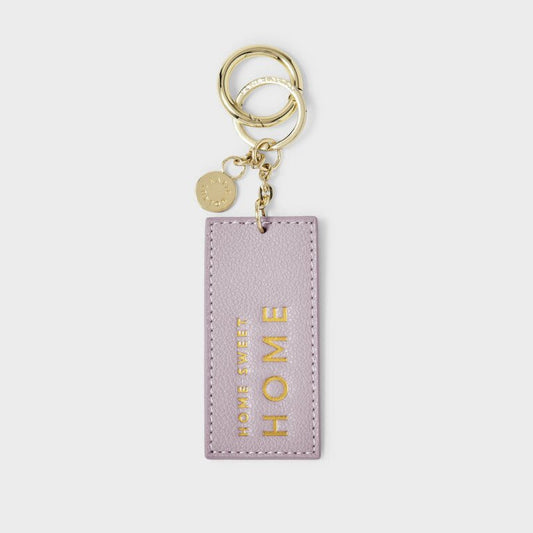 Keyring 'Home Sweet Home' in Lilac