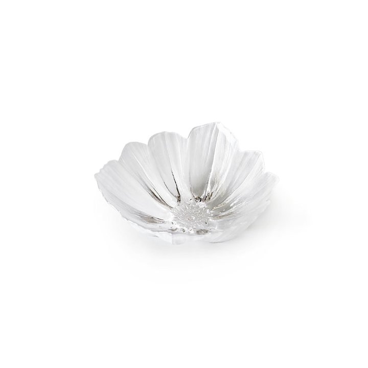 Cast Crystal Painted Anemone Bowl - Small
