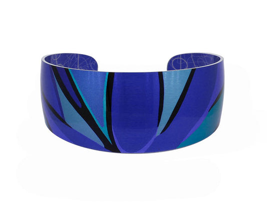 Botanical Blue Bangle