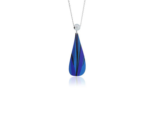 Botanical Blue Pendant