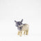 Brushed Aluminium Silver Highland Cow | Medium