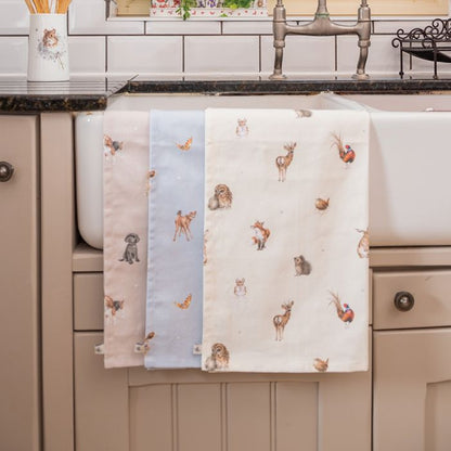 Farmyard Friends Tea Towel