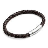 Brown 6mm Bolo Leather Bracelet