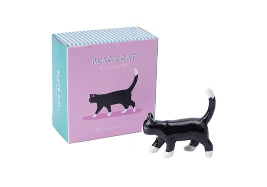 Bella the Black Cat Ring Holder