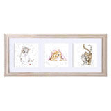 Framed Print | Trio of Cats