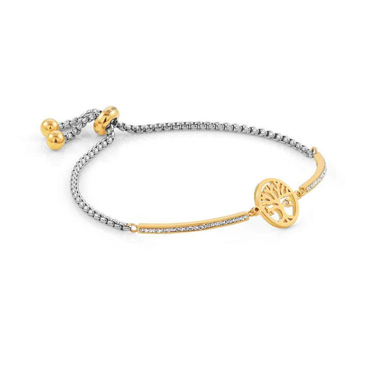 Milleluci Single Tree of Life Bracelet Yellow Gold